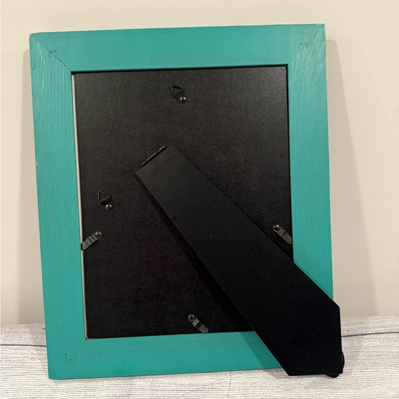 Teal Wooden Picture Frame/8x10in - Picture 3 of 9